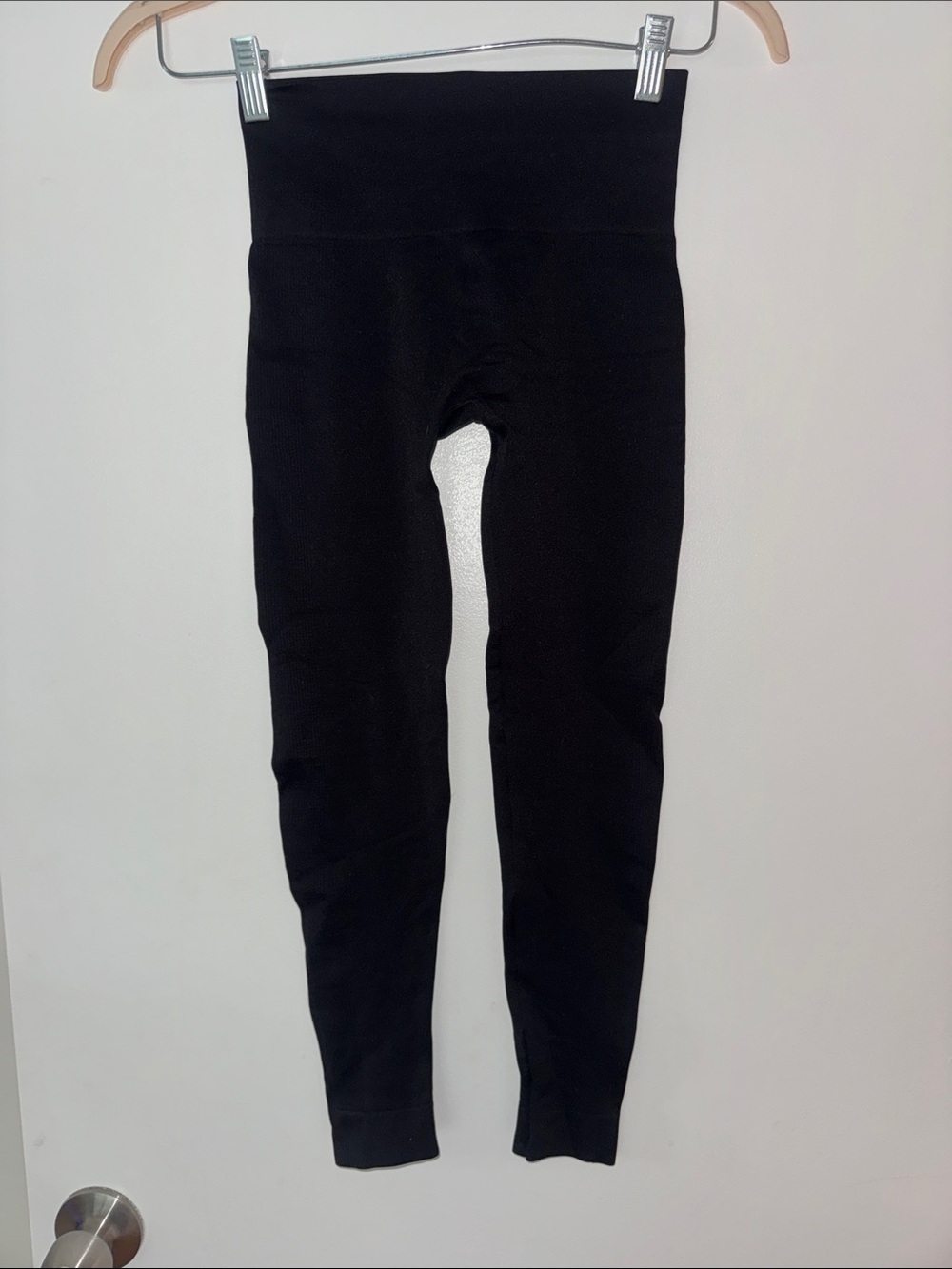 SET Active High Waisted Sportbody Black Athletic Leggings